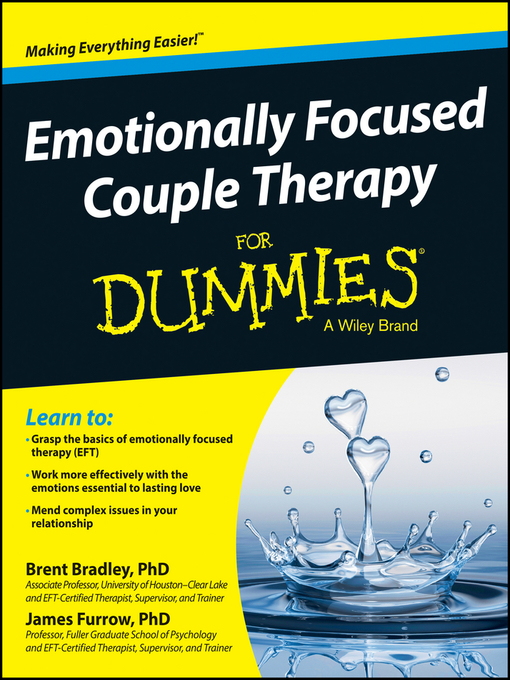 Title details for Emotionally Focused Couple Therapy For Dummies by Brent Bradley - Available